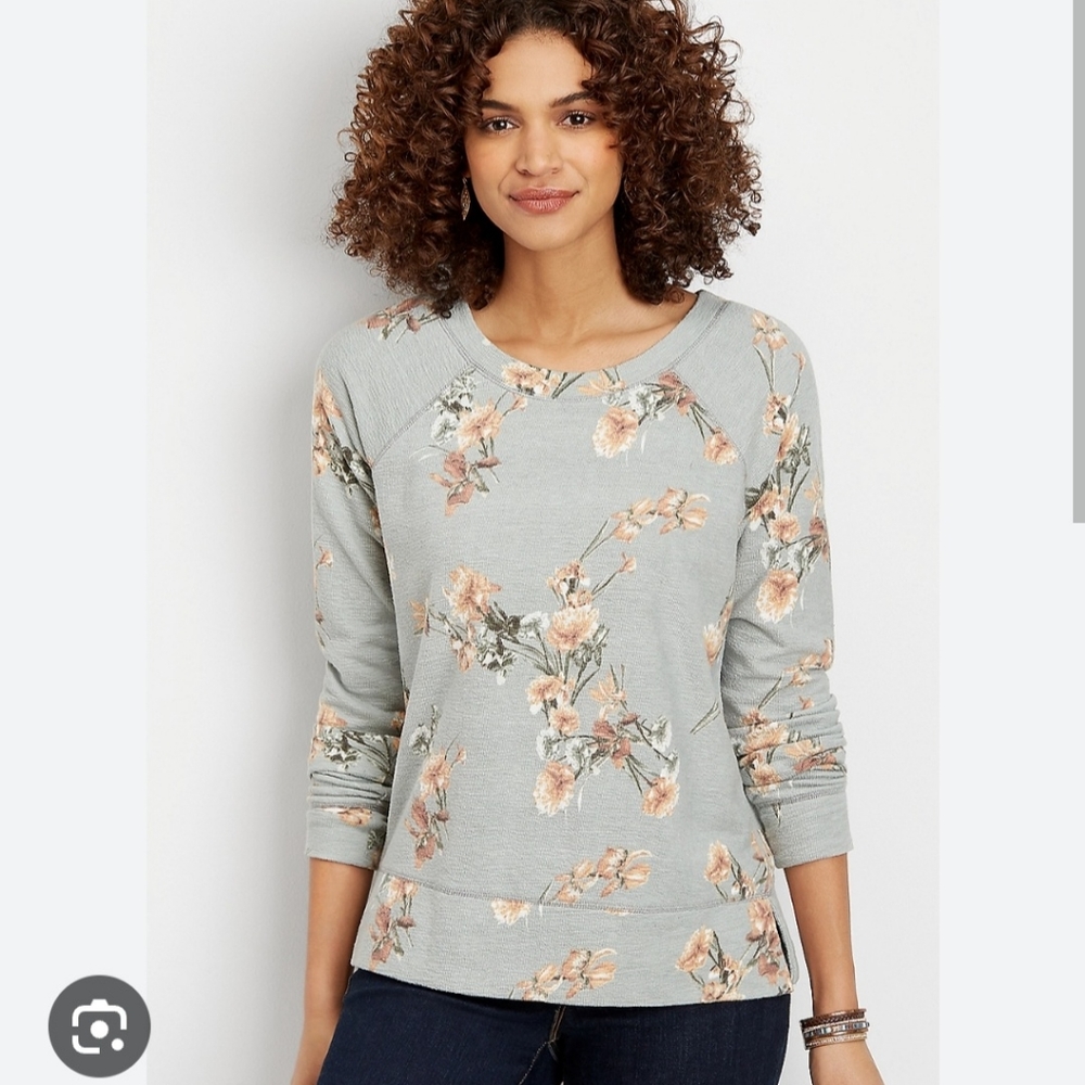 Maurices Floral Print Top